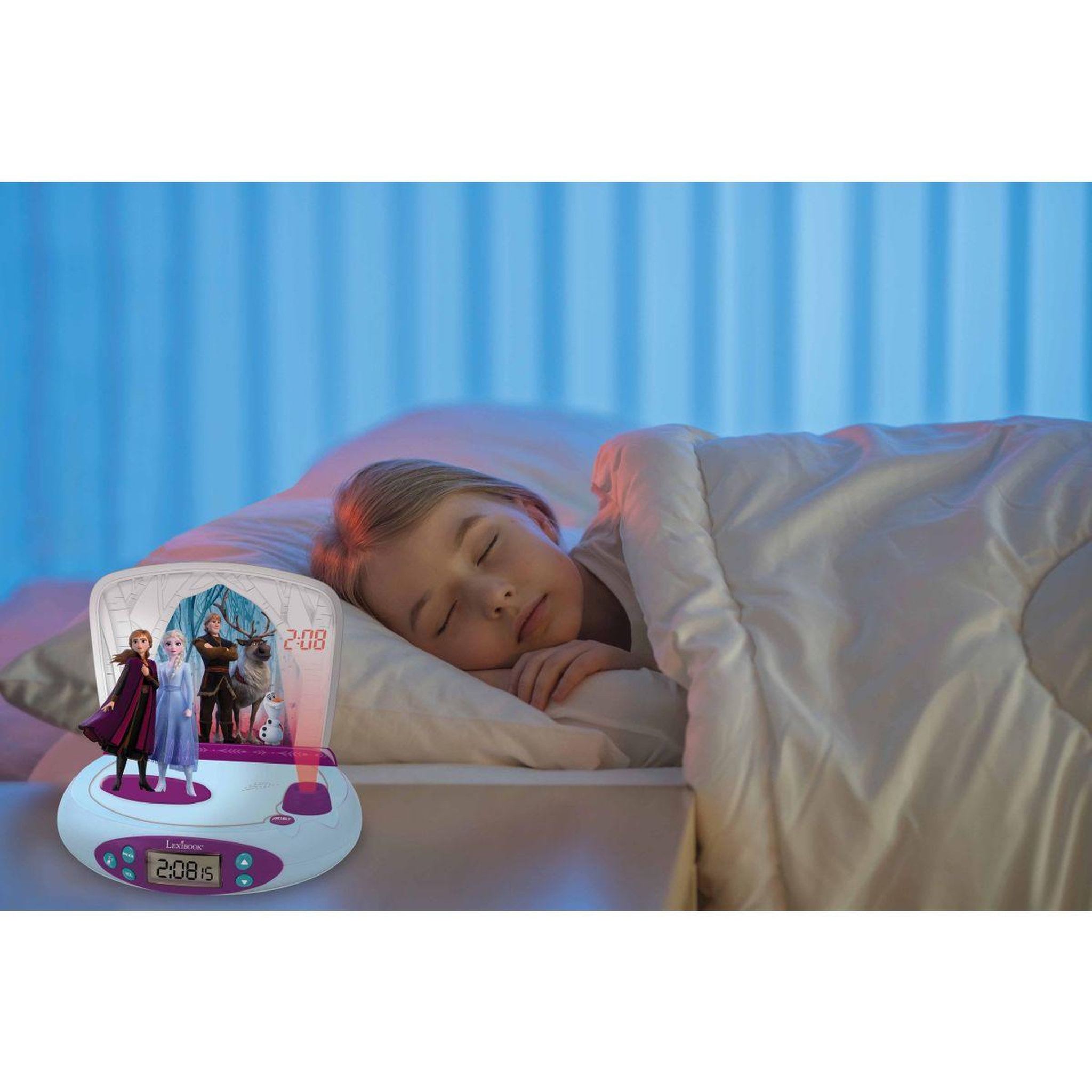 Voir la diapositive 4 : Lexibook Réveil rp510fz projecteur disney frozen ii