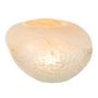 Voir la diapositive 2 : Paris Prix Vase Boule en Verre  Sumina  13cm Beige