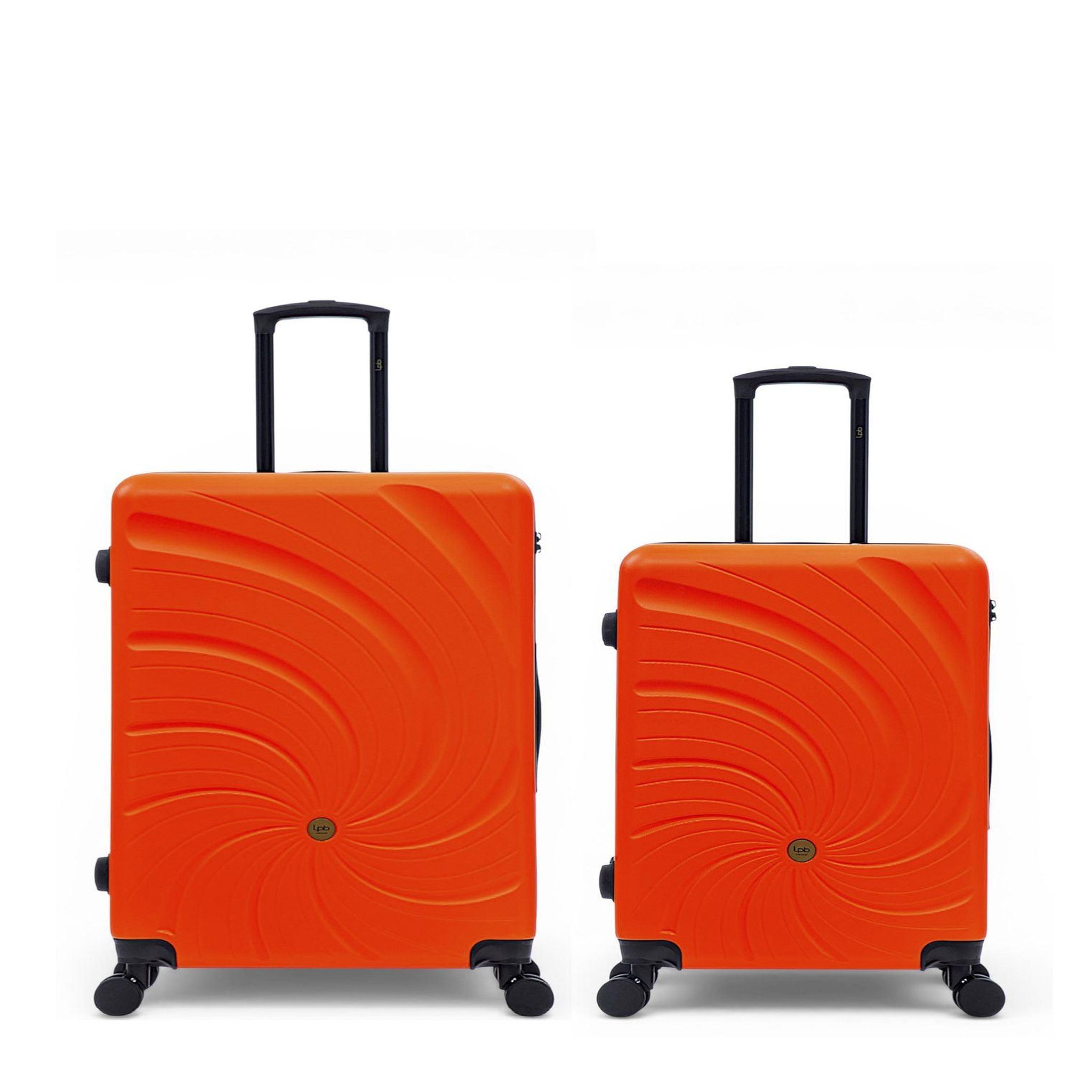 LES P'TITES BOMBES LPB Lot de 2 Valises Rigides Grand Format et Taille Moyenne SERENA