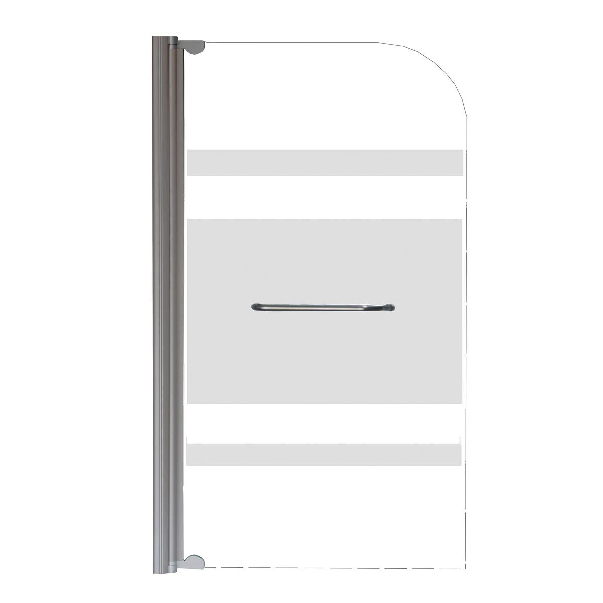 ONDEE OLAME Pare-baignoire 80x140cm