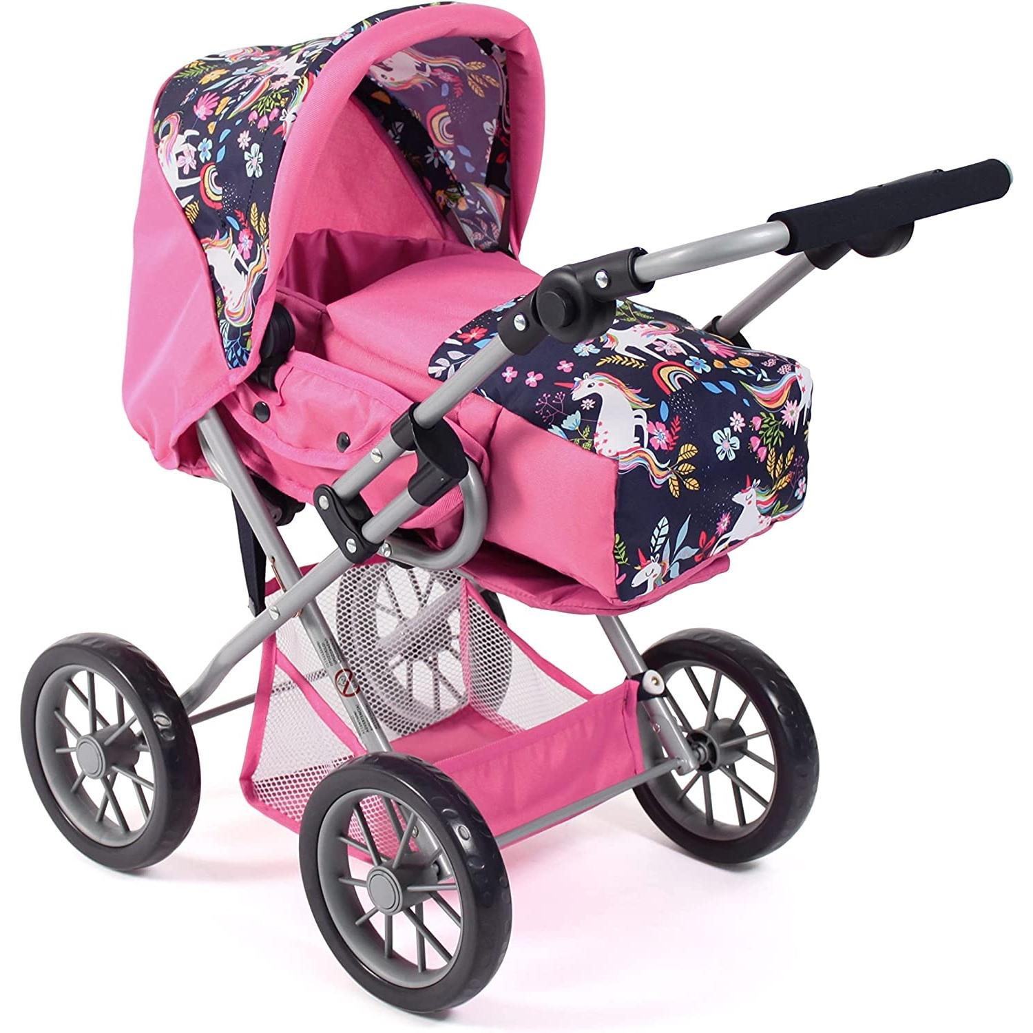 Bayer Chic 2000 Poussette Combinée Leni Licorne Pour Poupée