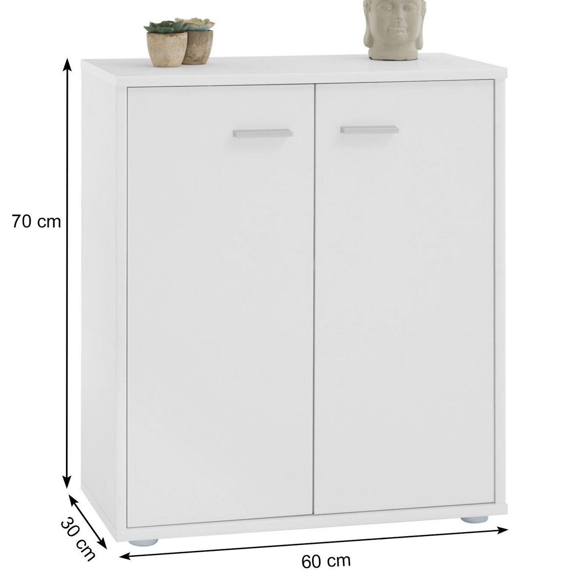 IDIMEX Buffet FIRMIN, en mélaminé