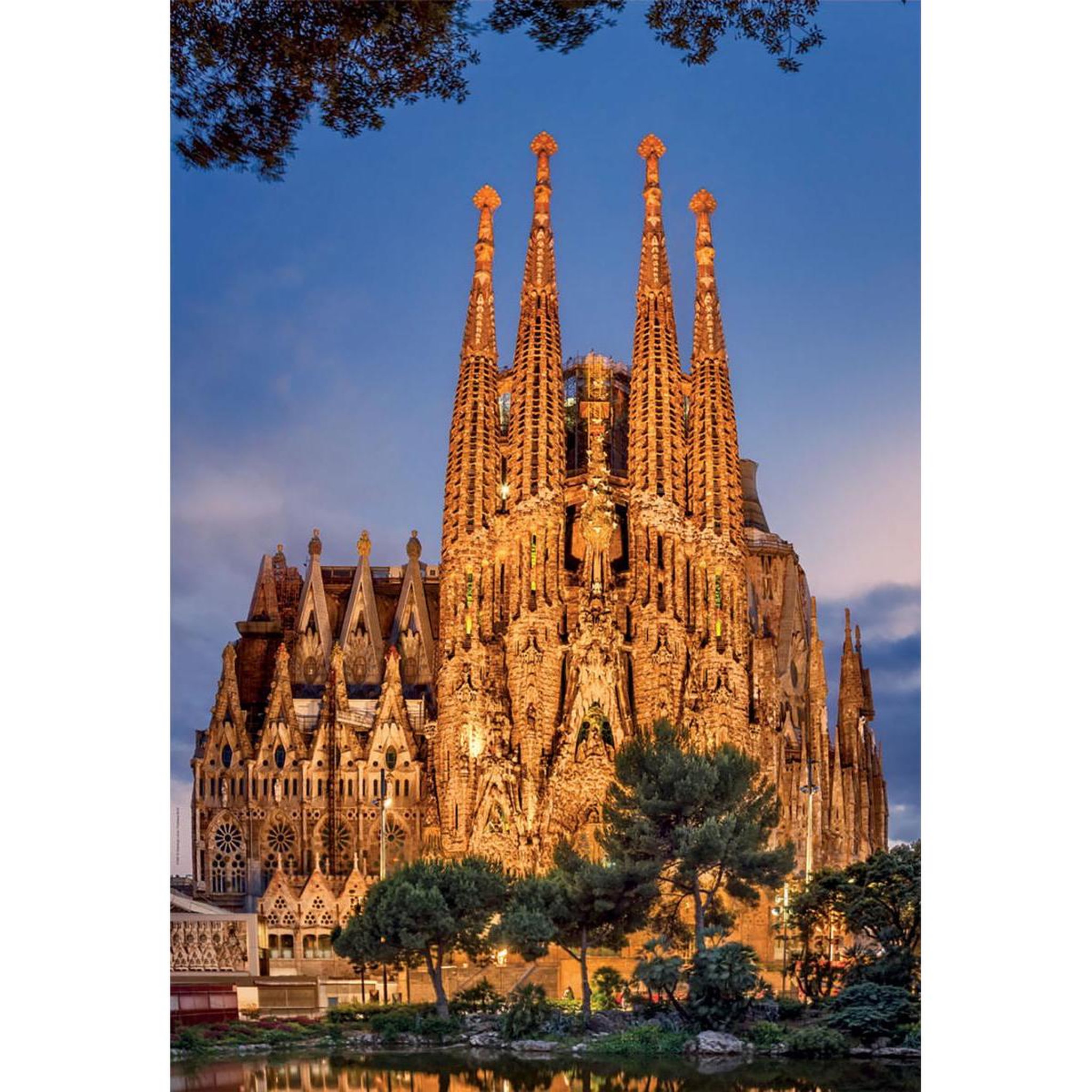 Voir la diapositive 2 : EDUCA Puzzle 1000 pcs - Sagrada Familia