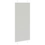 Voir la diapositive 3 : VIDAXL Store plisse gris clair 95x200 cm largeur du tissu 94,4 cm