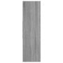 Voir la diapositive 5 : VIDAXL Bibliotheque Sonoma gris 97,5x29,5x100 cm Bois d'ingenierie
