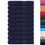 Voir la diapositive 2 : VIDAXL Serviettes de sauna 10 pcs bleu marine 80x200 cm 100% coton
