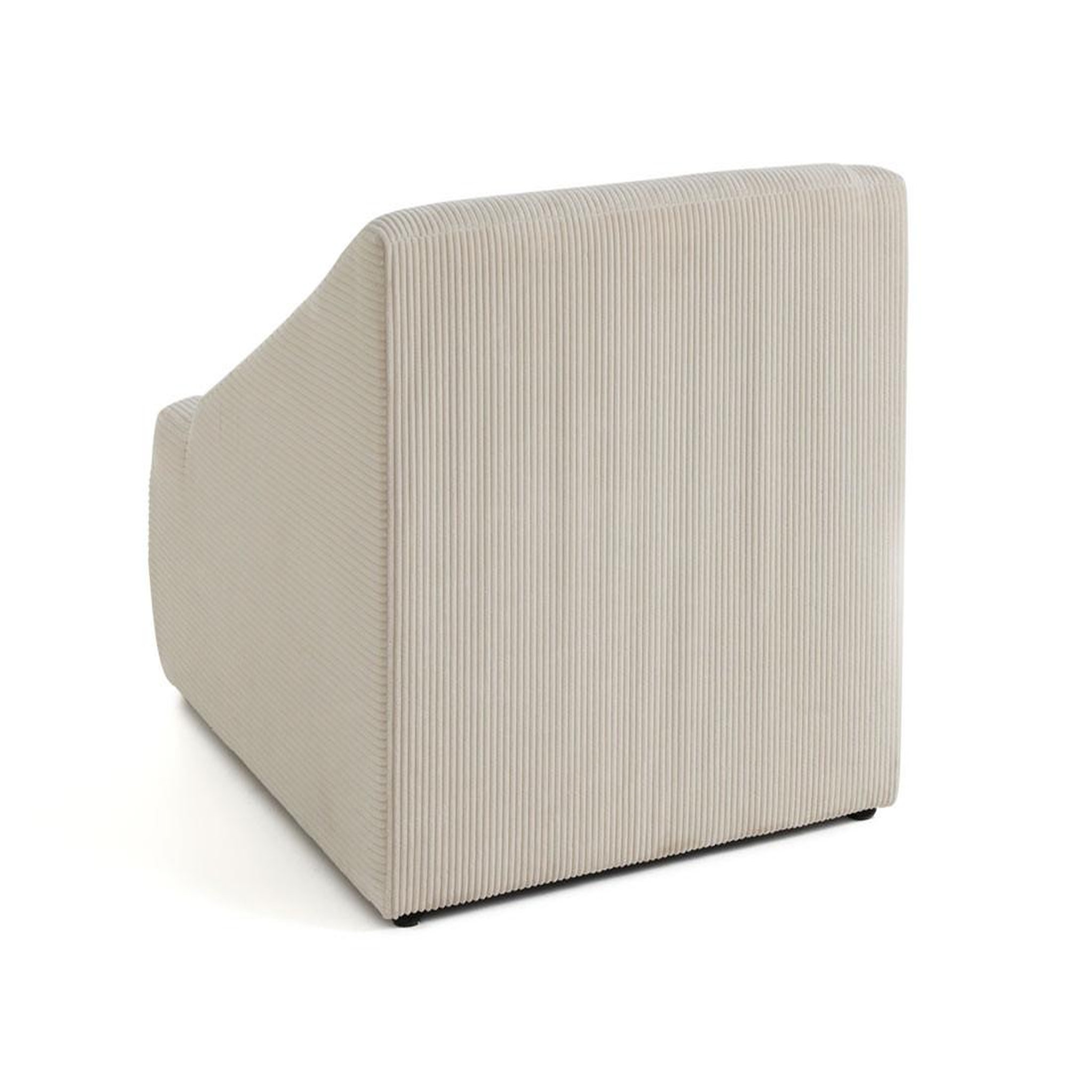 Voir la diapositive 6 : LISA DESIGN Onyx - fauteuil - en velours côtelé