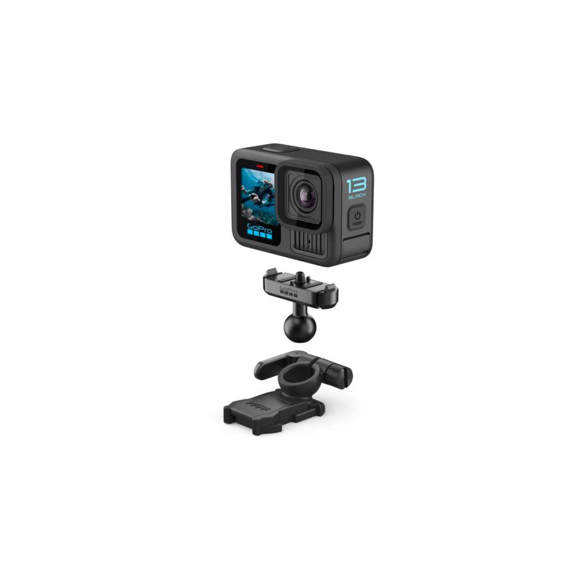 Voir la diapositive 2 : GOPRO Fixation à rotule avec vérouillage magnétique H13