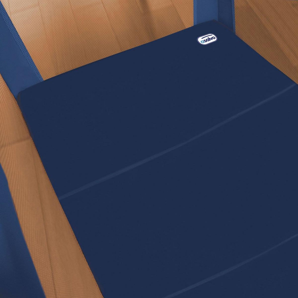 Asalvo Matelas Pliable Bleu avec Sac de Transport Inclus - Confort Optimal