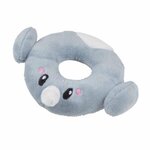 Paris Prix Doudou avec Hochet  Narval Océan  12cm Bleu