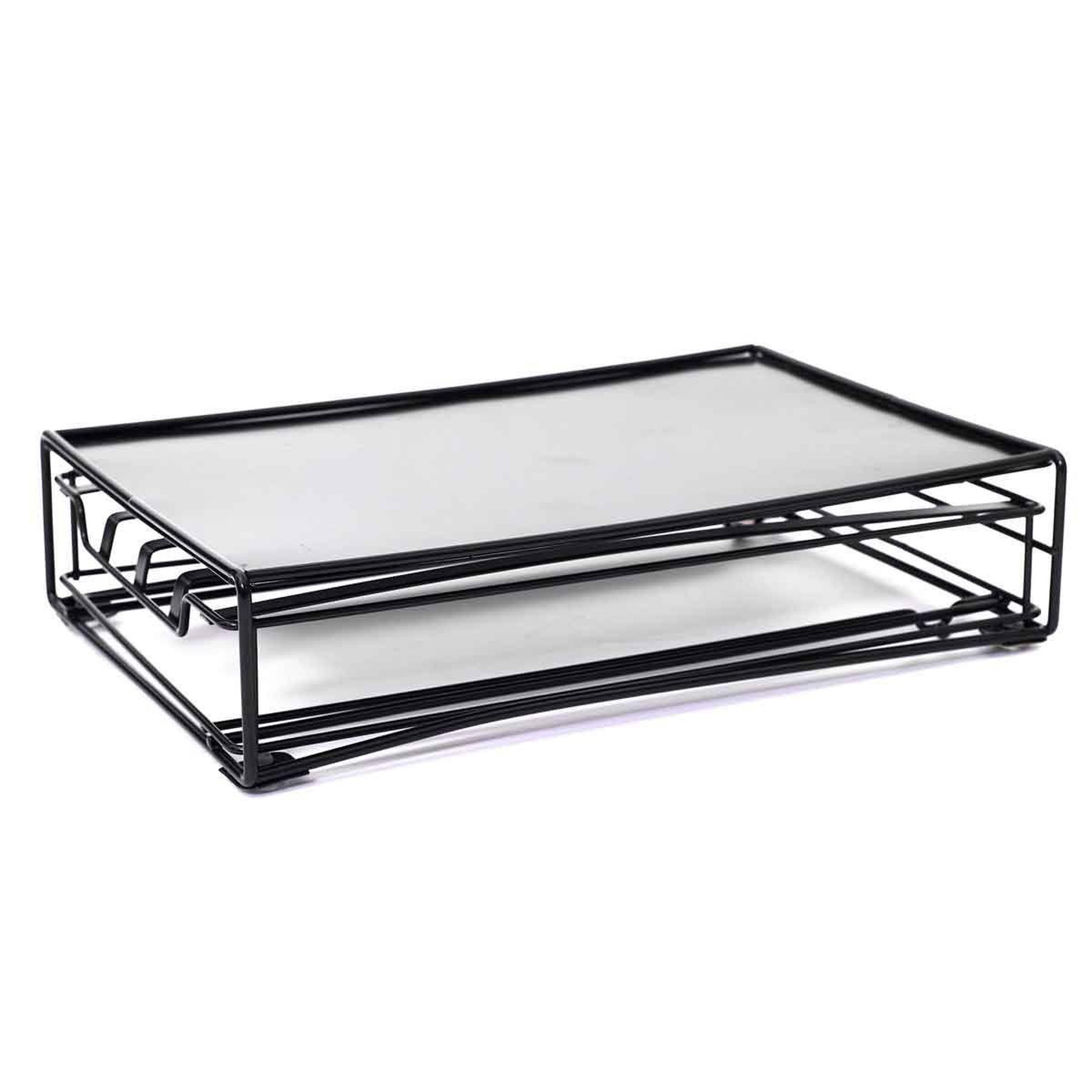 Voir la diapositive 1 : COOK CONCEPT Tiroir porte-capsules métal  coffee  31cm noir