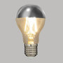Voir la diapositive 2 : ATMOSPHERA Ampoule E27 Led  Filament Droit  10cm Argent