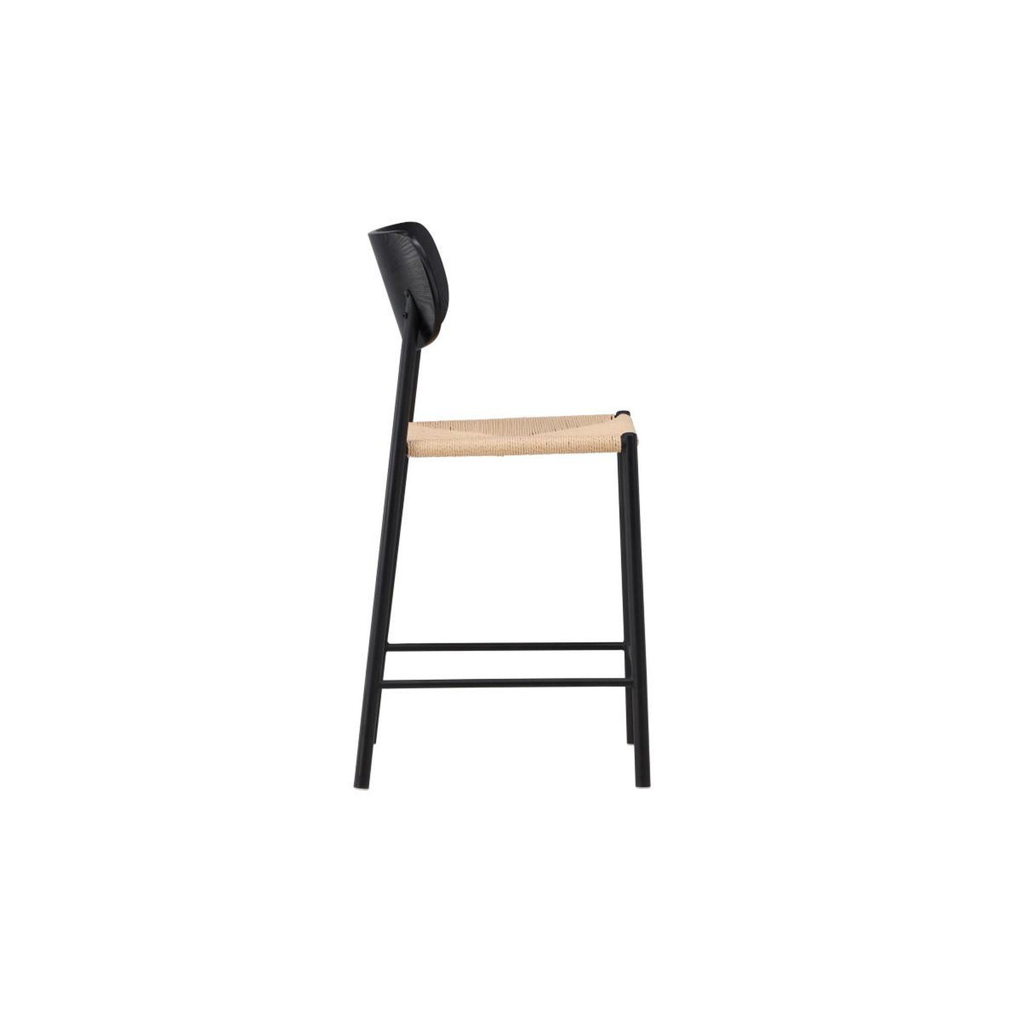 Voir la diapositive 3 : Paris Prix Chaise de bar design  polly  101cm noir