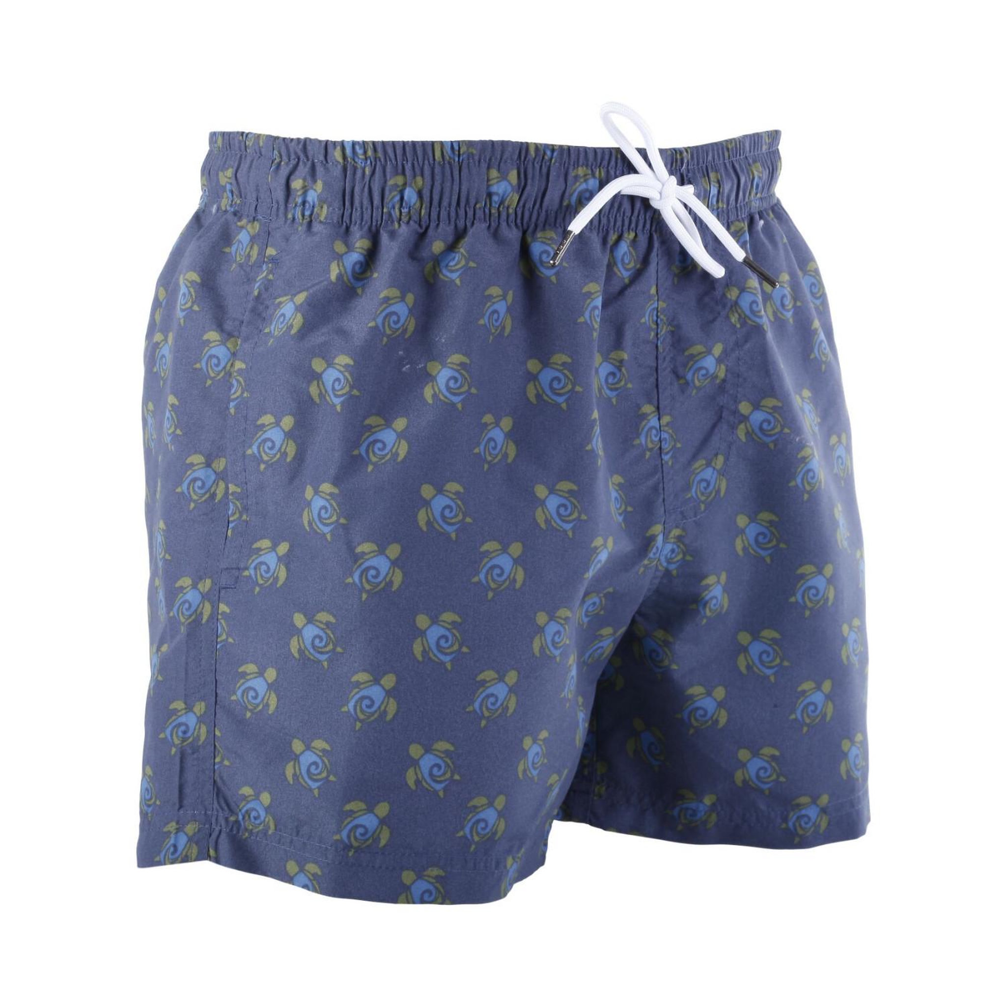 Voir la diapositive 4 : PIERRE CARDIN Boardshort homme avec ceinture tout élastiquée turtle