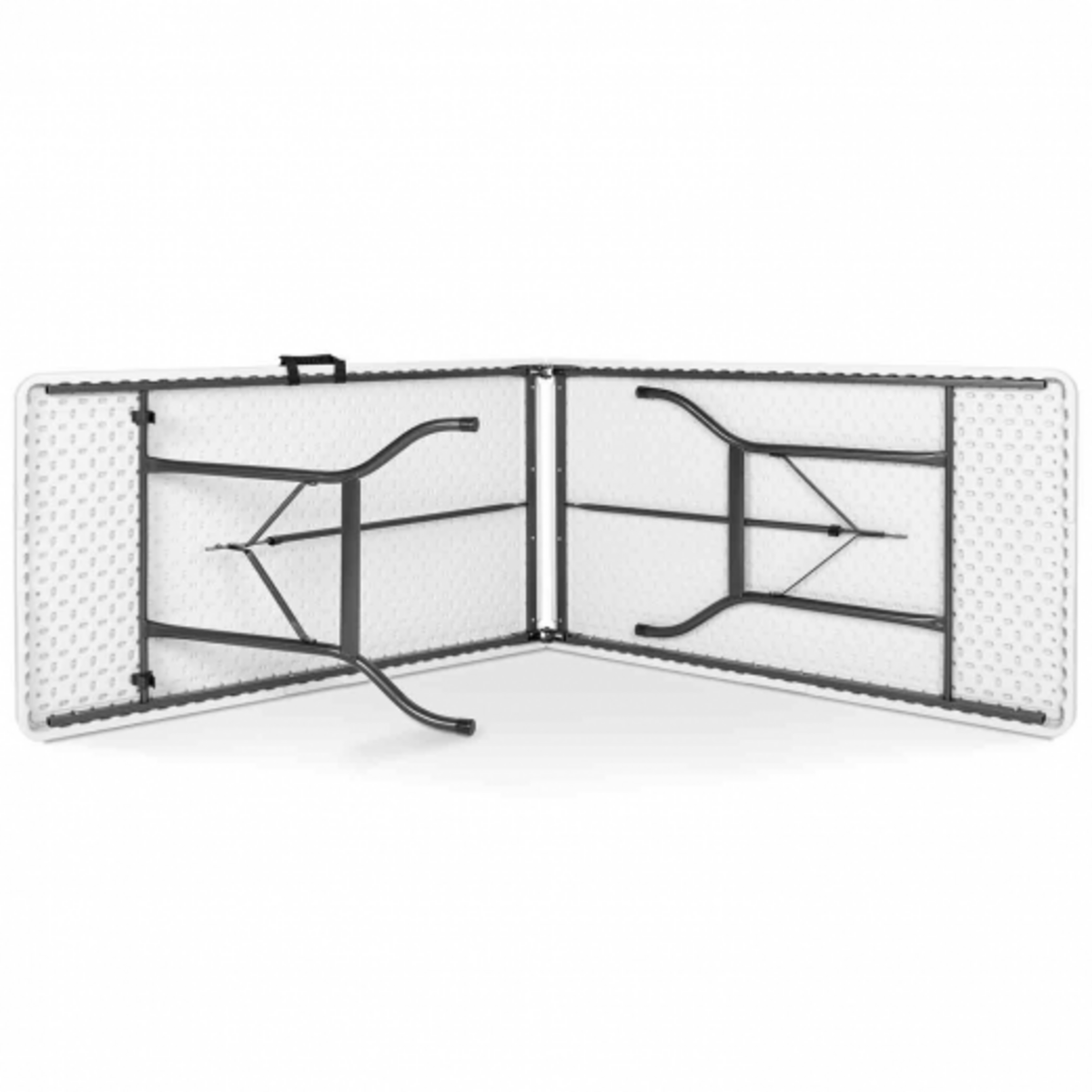 ID MARKET Table pliante d'appoint portable 180 CM pour camping ou réception