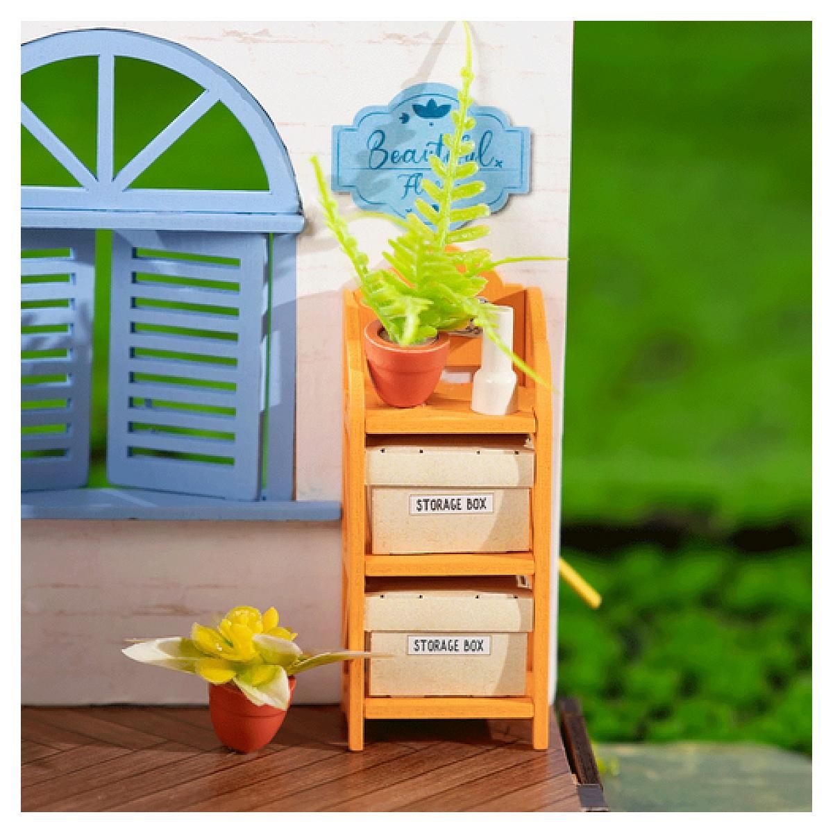 ROBOTIME Maquette de Maison de Jardin Rêveuse Rolife - Abri de Jardin Européen