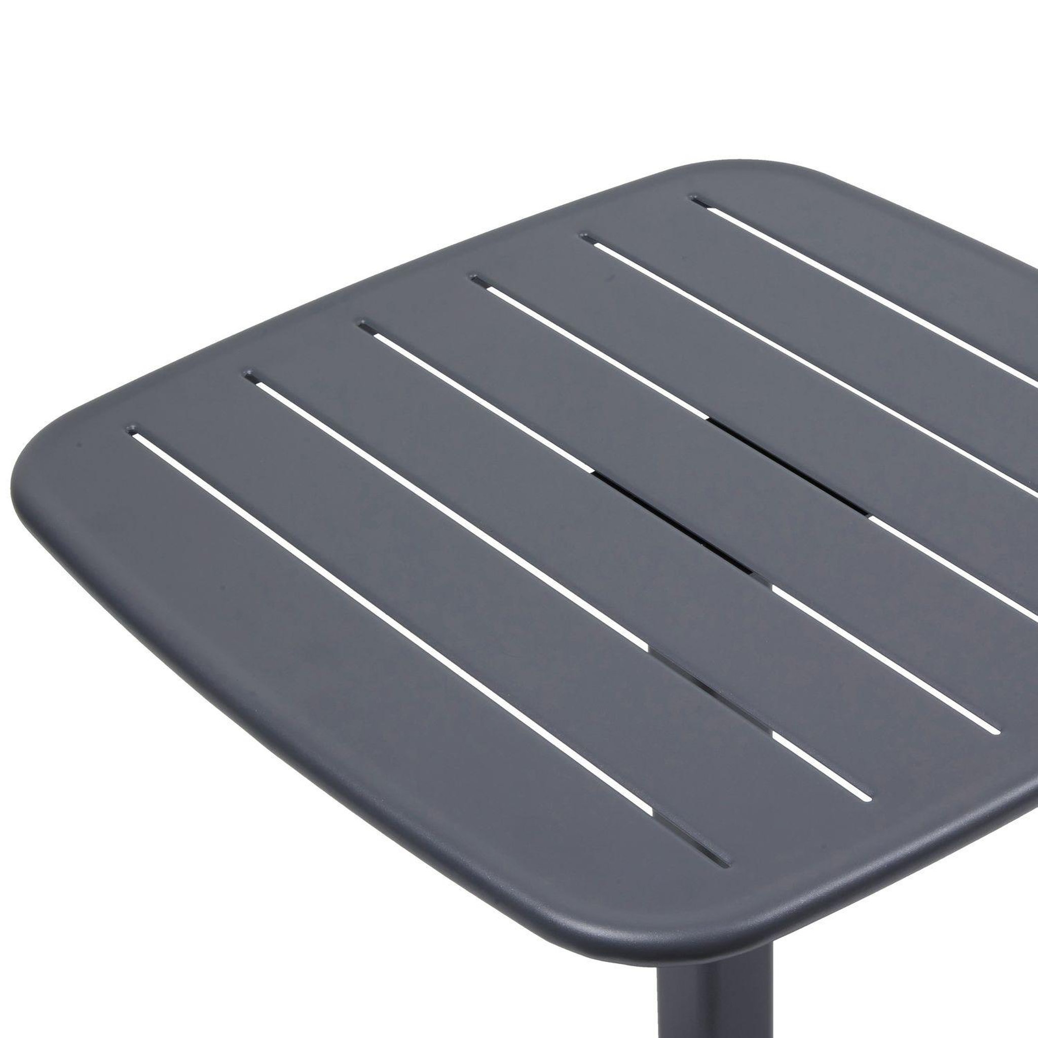 Voir la diapositive 3 : HESPERIDE Table de jardin carrée 2 places ALEGORIA