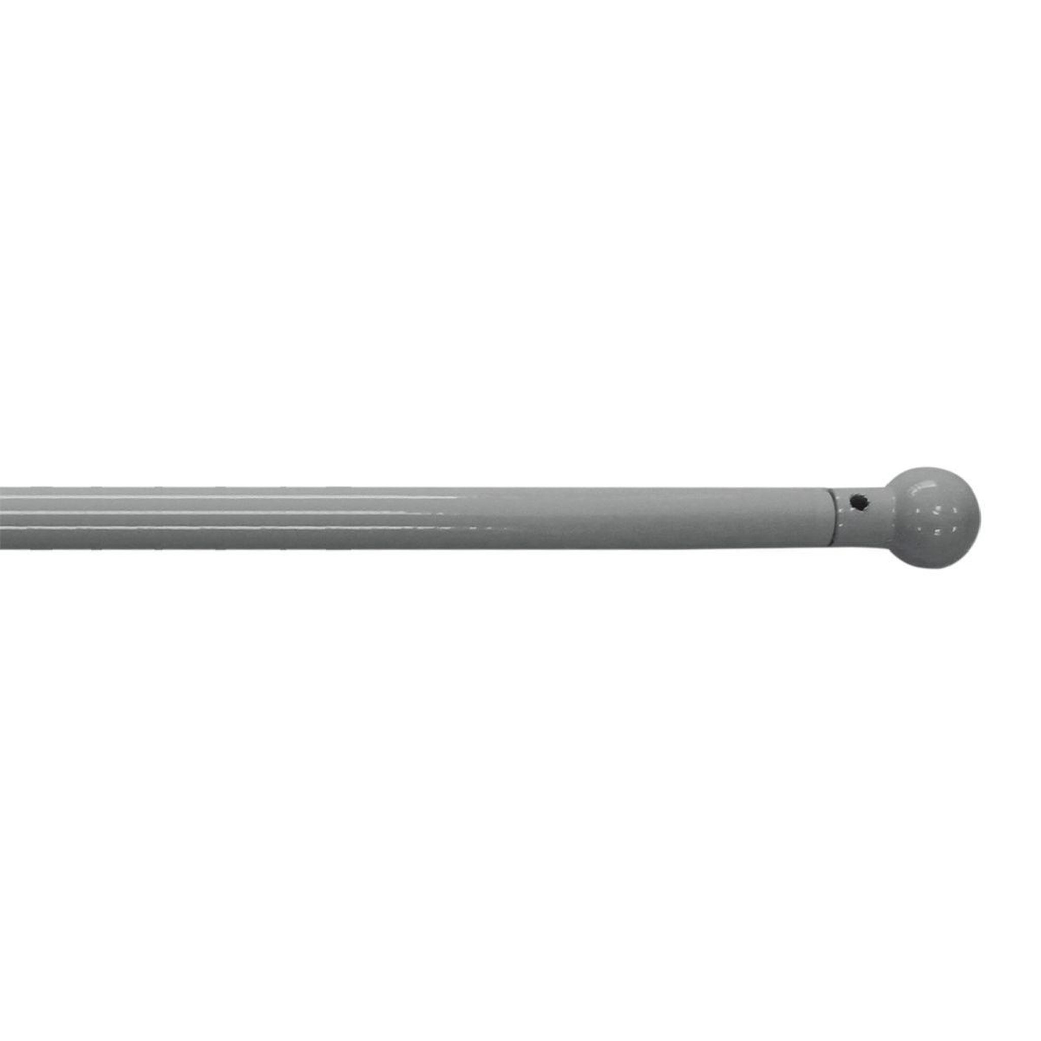 Douceur d'Intérieur Tringle déco extensible  bolla  40-60cm gris