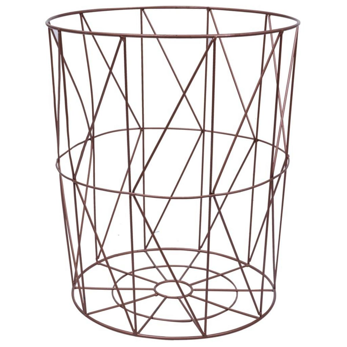 VIDAXL Table basse Cuivre Ø 47 cm