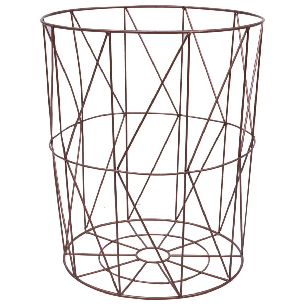 VIDAXL Table basse Cuivre Ø 47 cm