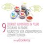 Voir la diapositive 6 : SCRAPCOOKING 9 mini colorants alimentaires d'origine naturelle en poudre