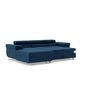 Voir la diapositive 3 : BEST MOBILIER Pablo - canapé d'angle gauche - 6 places - convertible avec coffre et têtières réglables - en velours