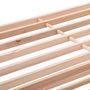 Voir la diapositive 4 : VIDAXL Range-chaussures a 4 etageres Bois de sapin solide