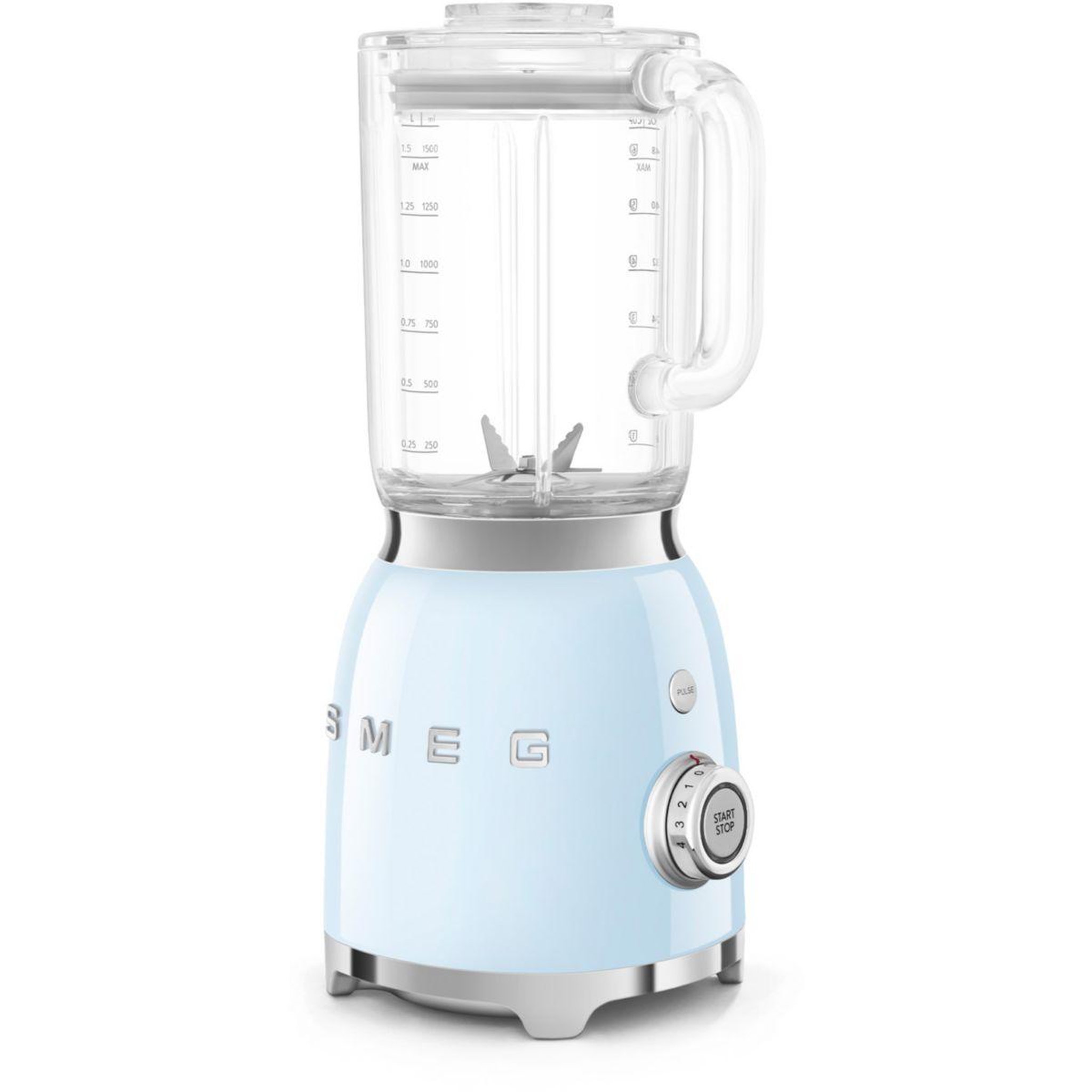 Voir la diapositive 3 : SMEG Blender blf03pbeu bleu azur
