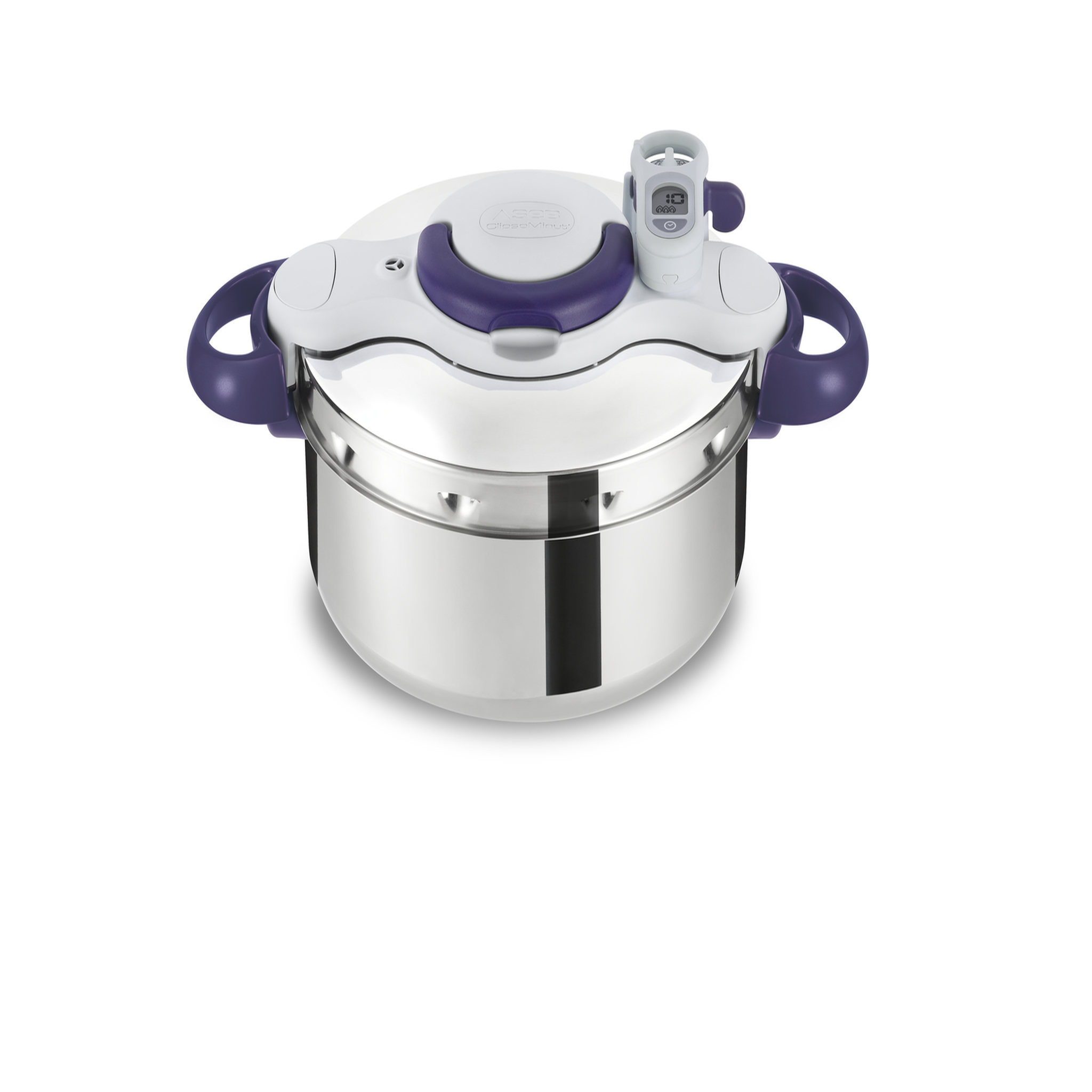 Voir la diapositive 1 : SEB Cocotte-minute CLIPSO MINUT PERFECT 4.5 L Violet