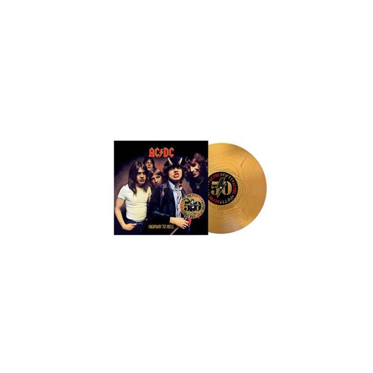 COLUMBIA Highway To Hell Édition Limitée Vinyle Or