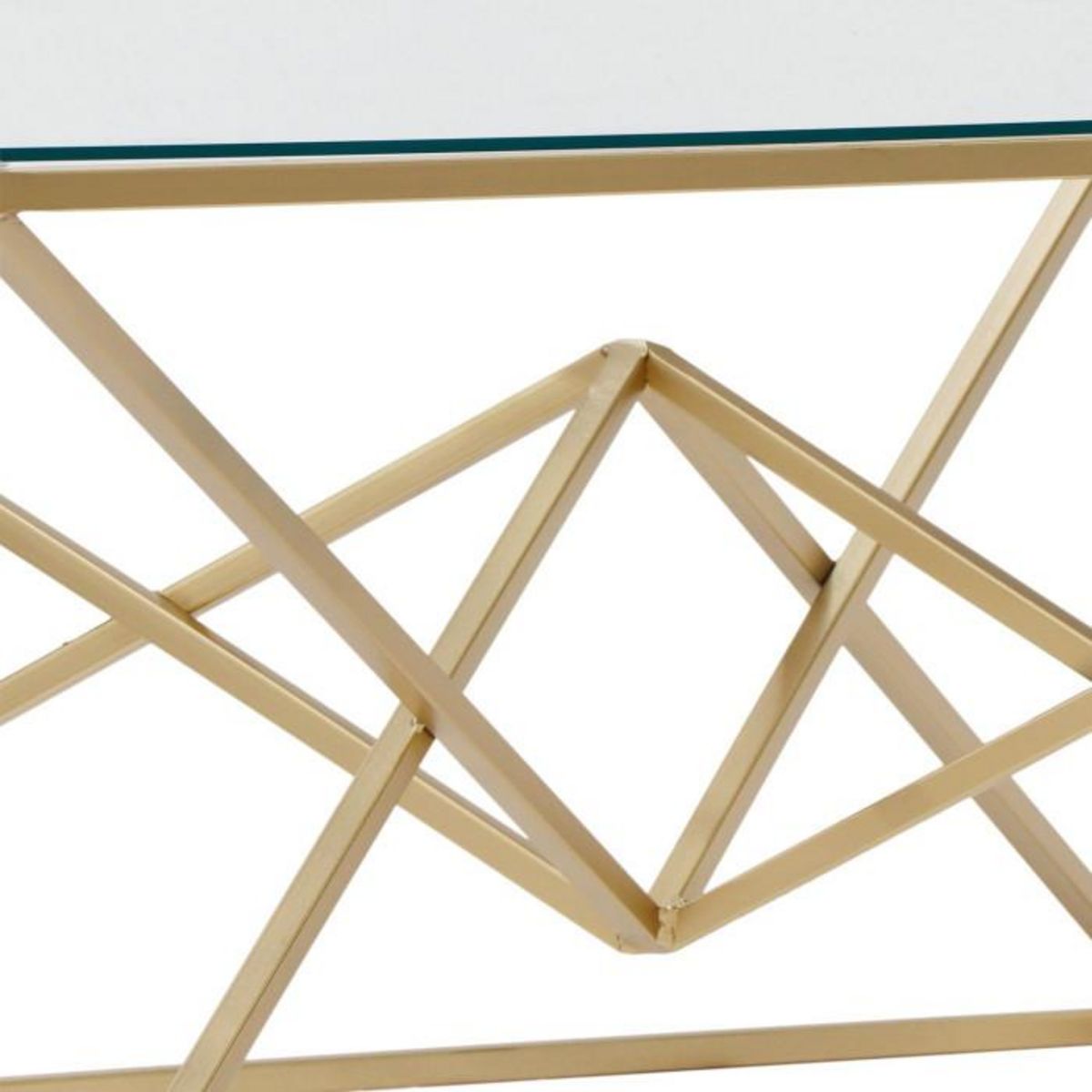 Paris Prix Table Basse Gigogne Design  Yvonne  89cm Or