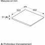 Voir la diapositive 5 : BOSCH Plaque induction PXY63KHC1E Série 6 PerfectFry Plus