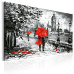 Paris Prix Tableau Imprimé  London Walk. Coloris disponibles : Multicolore