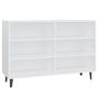 Voir la diapositive 2 : VIDAXL Buffet blanc 103,5x35x70 cm bois d'ingenierie