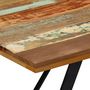 Voir la diapositive 5 : VIDAXL Table a manger 140x80x76 cm Bois de recuperation massif