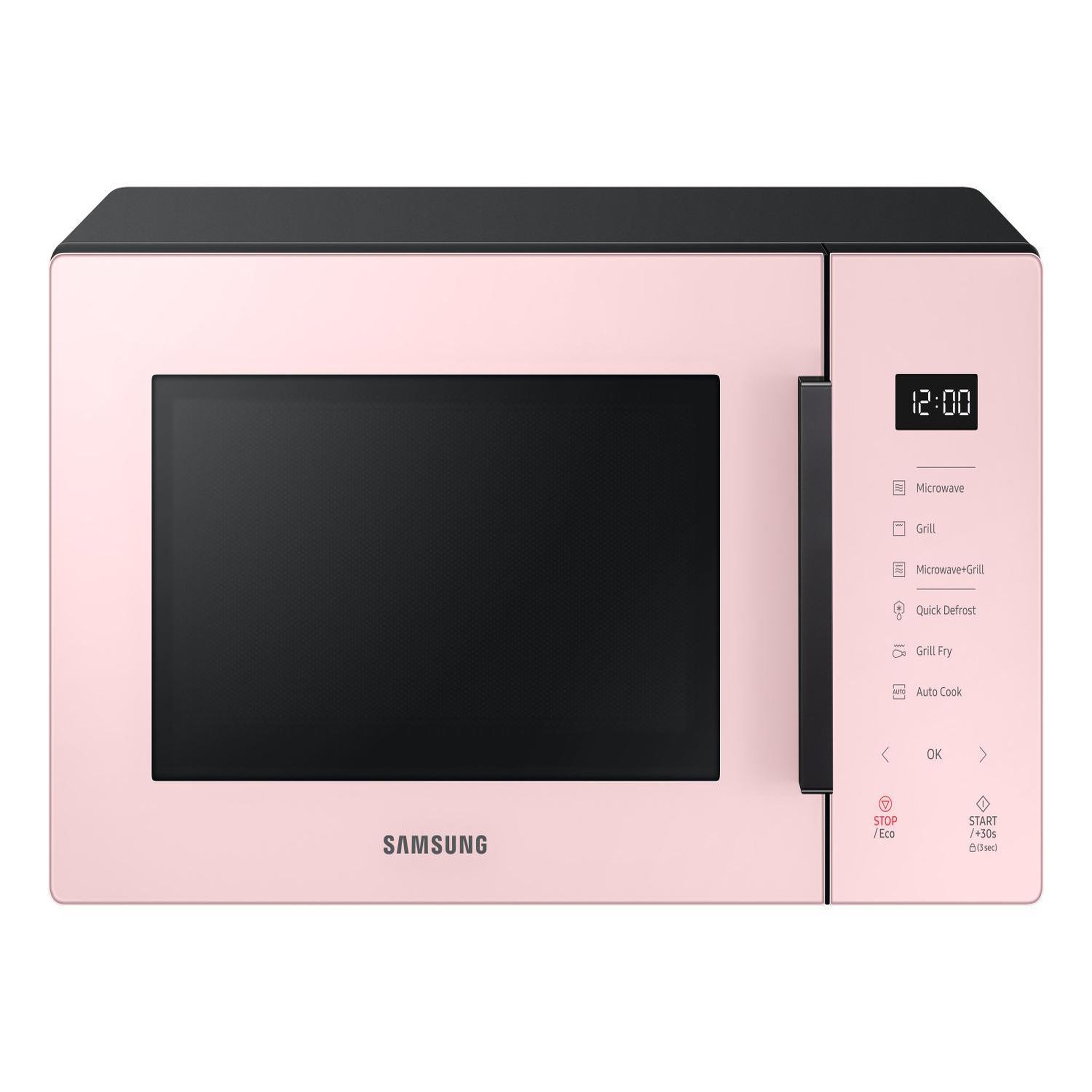 Voir la diapositive 2 : Samsung Micro-ondes Combiné Samsung 23L 800W Rose Pastel