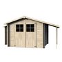 Voir la diapositive 2 : DECOR ET JARDIN Abri de jardin bois - 5,03m² - KEMI