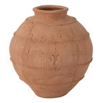 Paris Prix Vase Rond en Terre Cuite  Kaia  28cm Terracotta