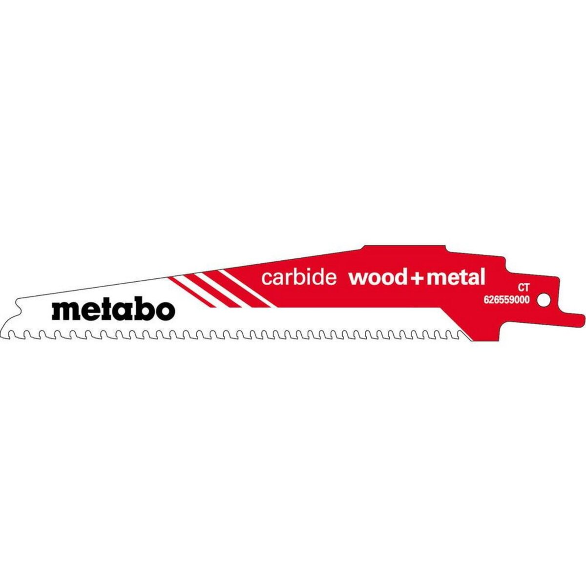 METABO SAS Lame de scie sabre « carbide wood + metal » HM - 150 x 1,25 mm