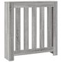Voir la diapositive 2 : VIDAXL Cache-radiateur sonoma gris 78x20x82 cm bois d'ingenierie