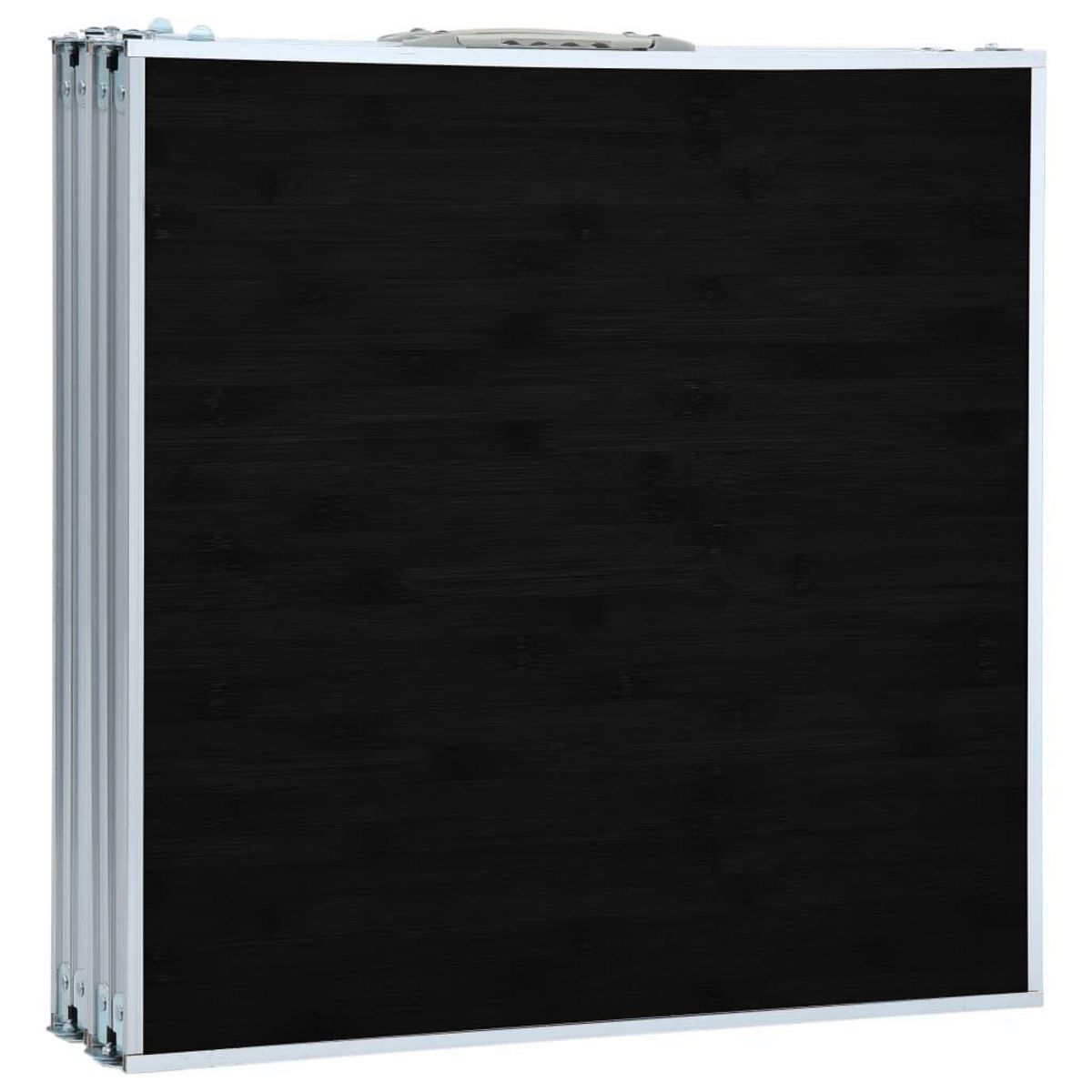 VIDAXL Table pliable de camping Gris Aluminium 240x60 cm