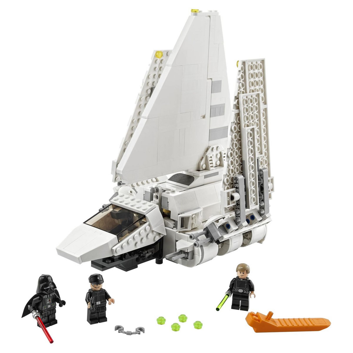 LEGO Star Wars 75302 La Navette Impériale, Jouet, Minifigurines Luke Skywalker, Dark Vador