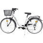 Voir la diapositive 2 : DISCOVERY ADVENTURES Vélo de ville 26'' Retro Femme  Discovery Adventures  équipé de 6 Vitesses Shimano et équipement Complet City avec panier.