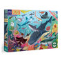 Voir la diapositive 1 : Eeboo Love of Sharks 100 Piece Puzzle