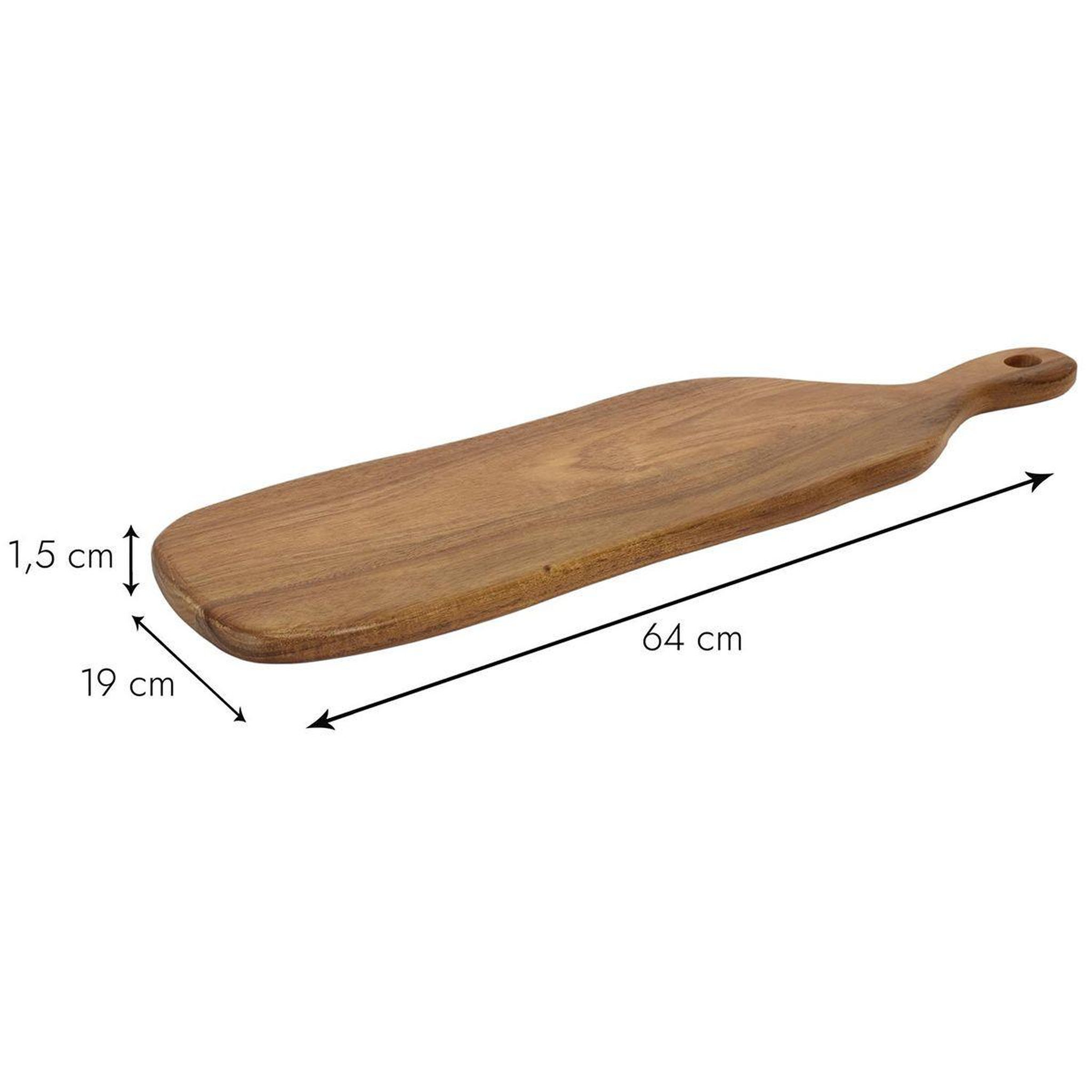 Voir la diapositive 3 : The Home Deco Factory Planche de présentation  acacia  64cm marron
