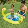 INTEX Piscinette gonflable fontaine dinosaure