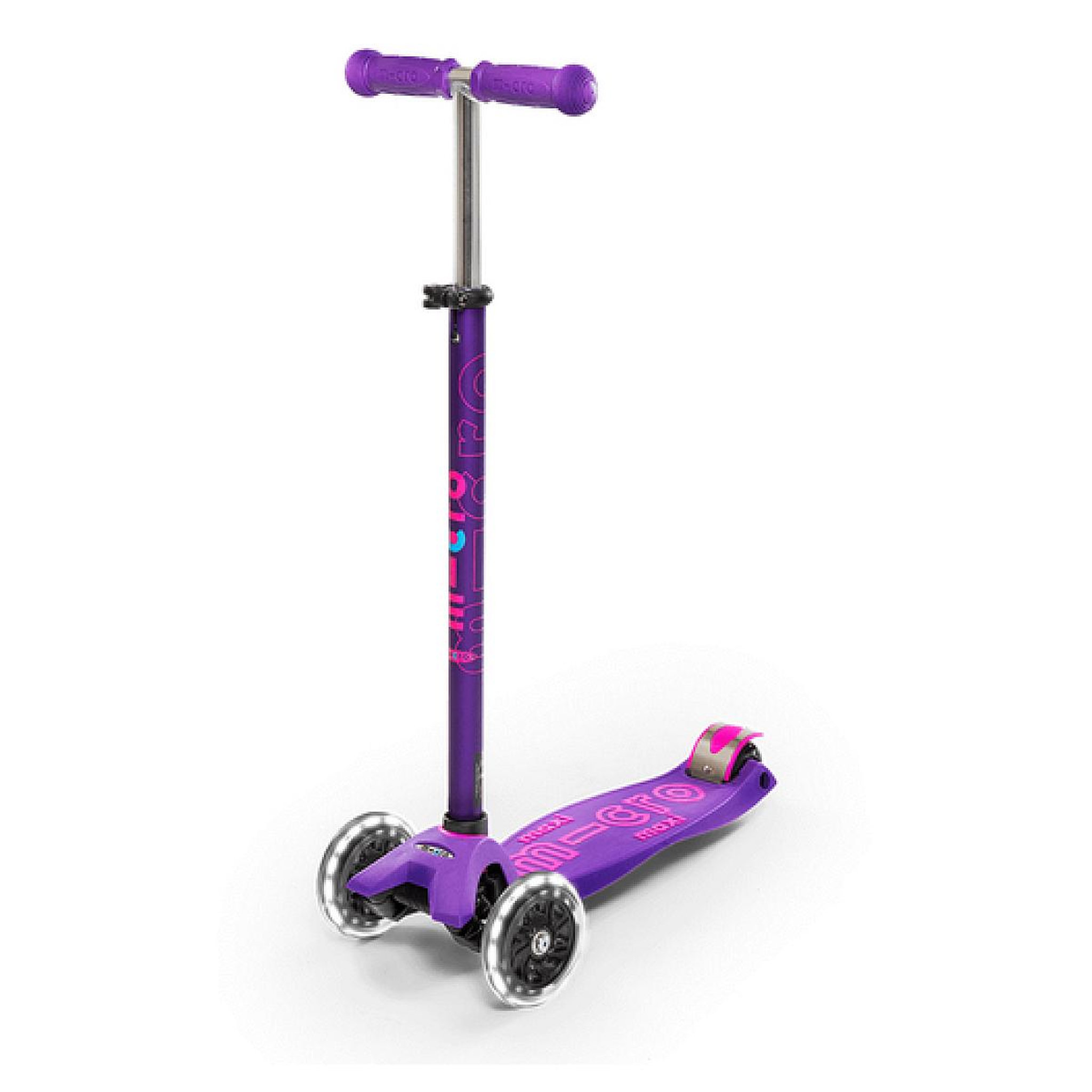 Micro Mobility Maxi  Deluxe LED  Violet