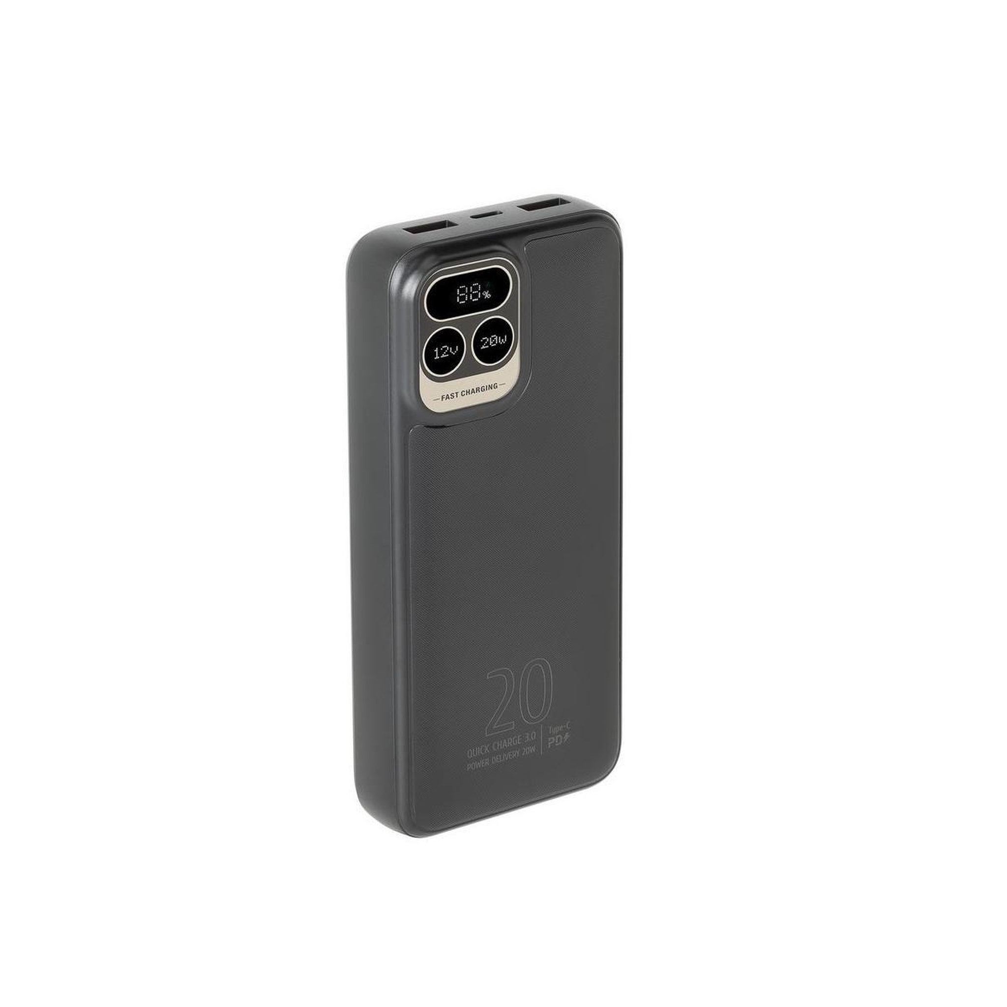 RIVACASE Rivacase VA2521 banque d'alimentation électrique Lithium Polymère (LiPo) 20000 mAh Gris