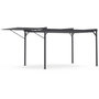 Voir la diapositive 1 : ID MARKET Pergola édition originale auvent réglable et toit rétractable 3x4M gris anthracite