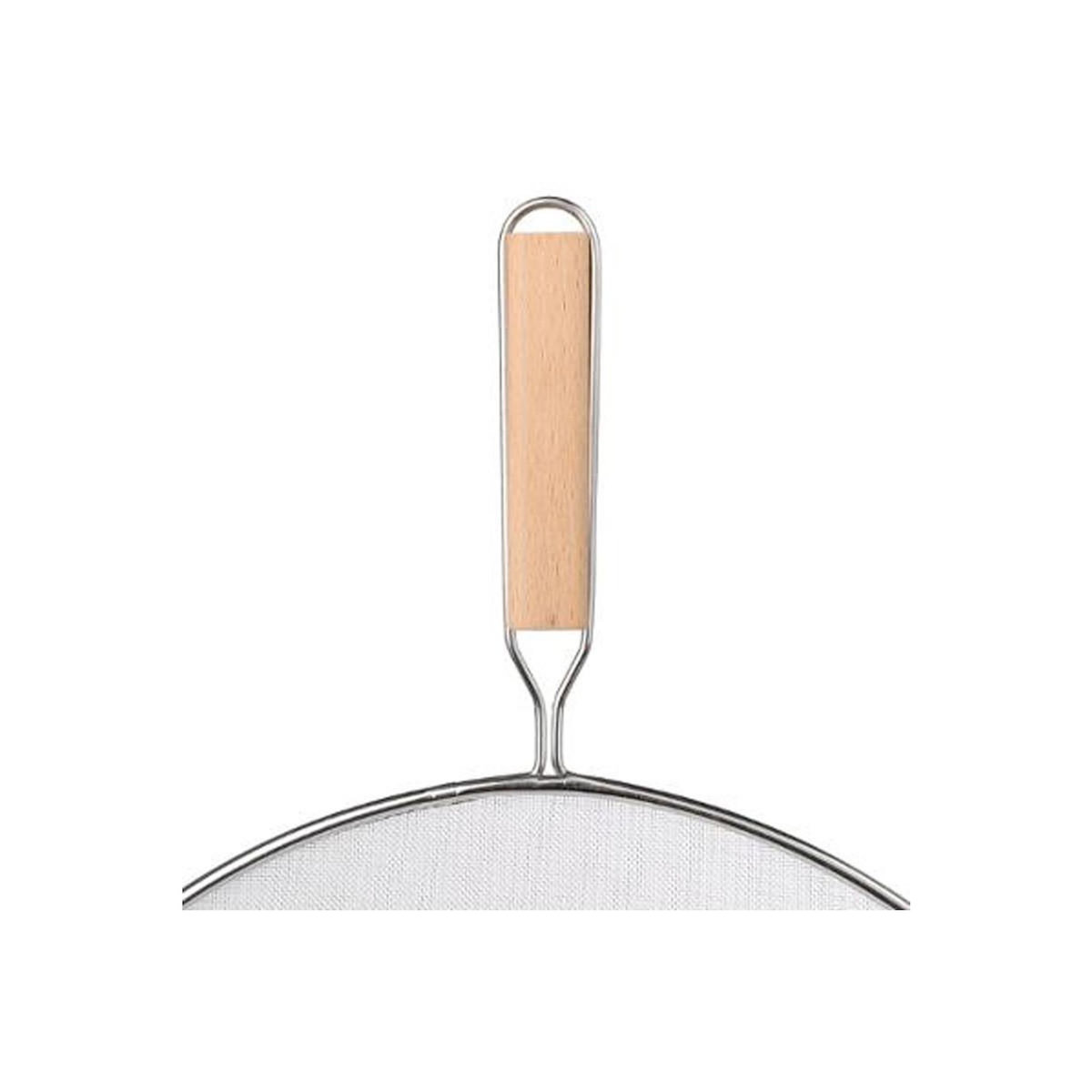 FIVE Couvercle Anti-Projection Inox 33cm Naturel